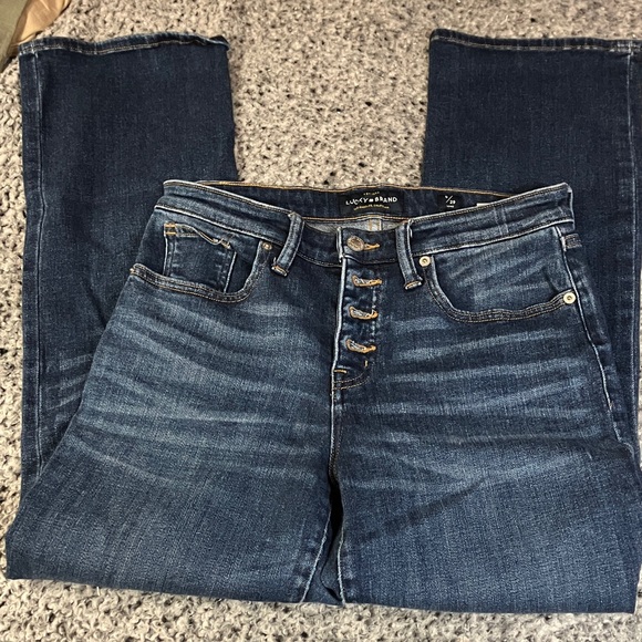 Lucky Brand Ava Crop Mini Boot Jeans - Picture 2 of 5